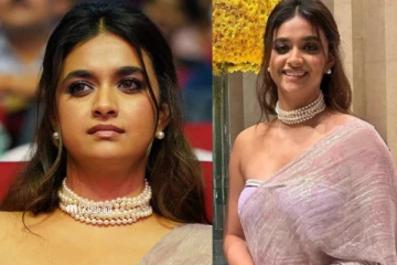 கவர்ச்சிக்கு மாறிய கீர்த்தி, அதுக்குனு இப்படியா..போட்டியை சமாளிக்கவா