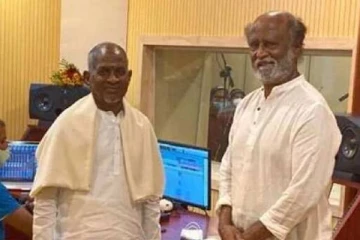 சாமி எதாவது வேலை இருக்குதா  ? : வைரலாகும் இளையராஜா ரஜினிகாந்த் சந்திப்பு