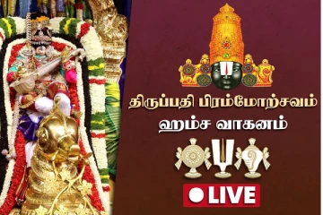 திருப்பதி பிரம்மோற்சவம் : ஹம்ச வாகன சேவை