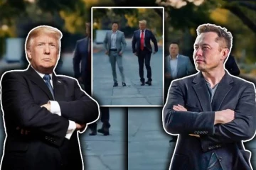 டொனால்ட் டிரம்புடன் இணைந்து நடனமாடும் எலான் மஸ்க் : வைரலாகும் காணொளி