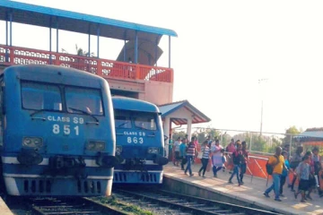 மாளிகாவத்தை புகையிரத நிலையத்தில் திடீர் பணிப்புறக்கணிப்பு