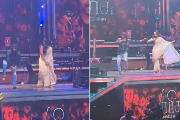 ரஞ்சிதமே ரஞ்சிதமே பாடலுக்கு டான்ஸ் ஆடிய ராஷ்மிகா - வைரலாகும் வீடியோ