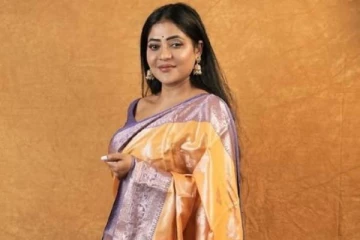 புடவையின் அழகில் மயக்கும் சீரியல் நடிகை ரேஷ்மாவின் கலக்கல் போட்டோஸ்