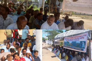 மட்டக்களப்பு - சித்தாண்டி பிரதேச கால்நடை பண்ணையாளின் போராட்டத்தின் 4ஆம் நாள் (Photos)