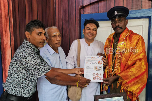 சுன்னாகம் காவல் நிலையத்தின் புதிய பொறுப்பதிகாரி பதவியேற்பு! | New Oic Of Chunnakam Police Station Takes Oath