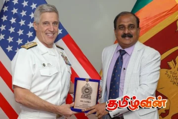 அமெரிக்க பசுபிக் கடற்படை கட்டளைத் தளபதி- பிரதி அமைச்சர் இடையில் முக்கிய பேச்சு