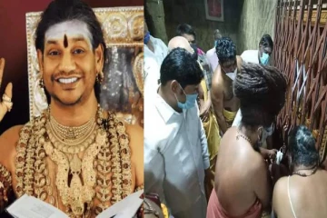 சொந்தம் கொண்டாடிய நித்யானந்தா - பூட்டி சீல் வைக்கப்பட்ட மதுரை ஆதீனம் அறை