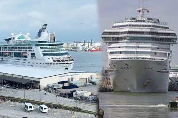 சொகுசுக்கப்பலில் பயணித்த 300 பேருக்கு மர்ம நோய்