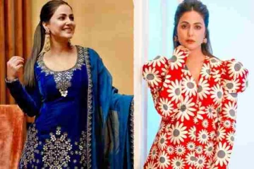 பாலிவுட் சின்னத்திரையின் பிரபல நடிகையான Hina Khan புகைப்படங்கள்