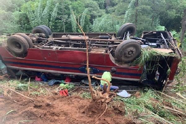 40 அடி ஆழமான பள்ளத்தில் கவிழ்ந்த பேருந்து : ஒருவர் பலி பலர் படுகாயம் | Bus Accident Badulla