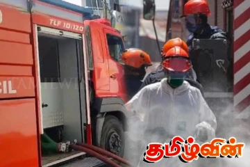 பாணந்துறையில் தொழிற்சாலை ஒன்றில் பாரிய தீ விபத்து