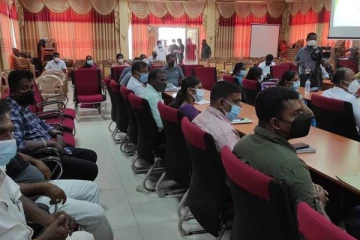 முல்லைத்தீவில் நடைபெற்ற உயர்மட்ட கலந்துரையாடல் (படங்கள்)