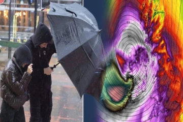 இயோன் சூறாவளி குறித்து பிரித்தானிய மக்களுக்கு விடுத்துள்ள சிவப்பு எச்சரிக்கை