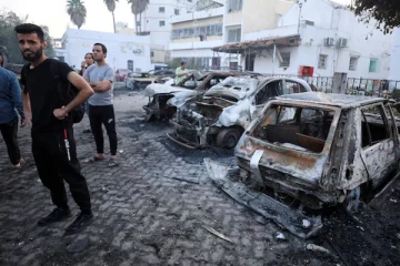 காசா மருத்துவமனை வெடிவிபத்துக்கு காரணம் யார்? பிரான்ஸ் உளவுத்துறை வெளியிட்டுள்ள தகவல்