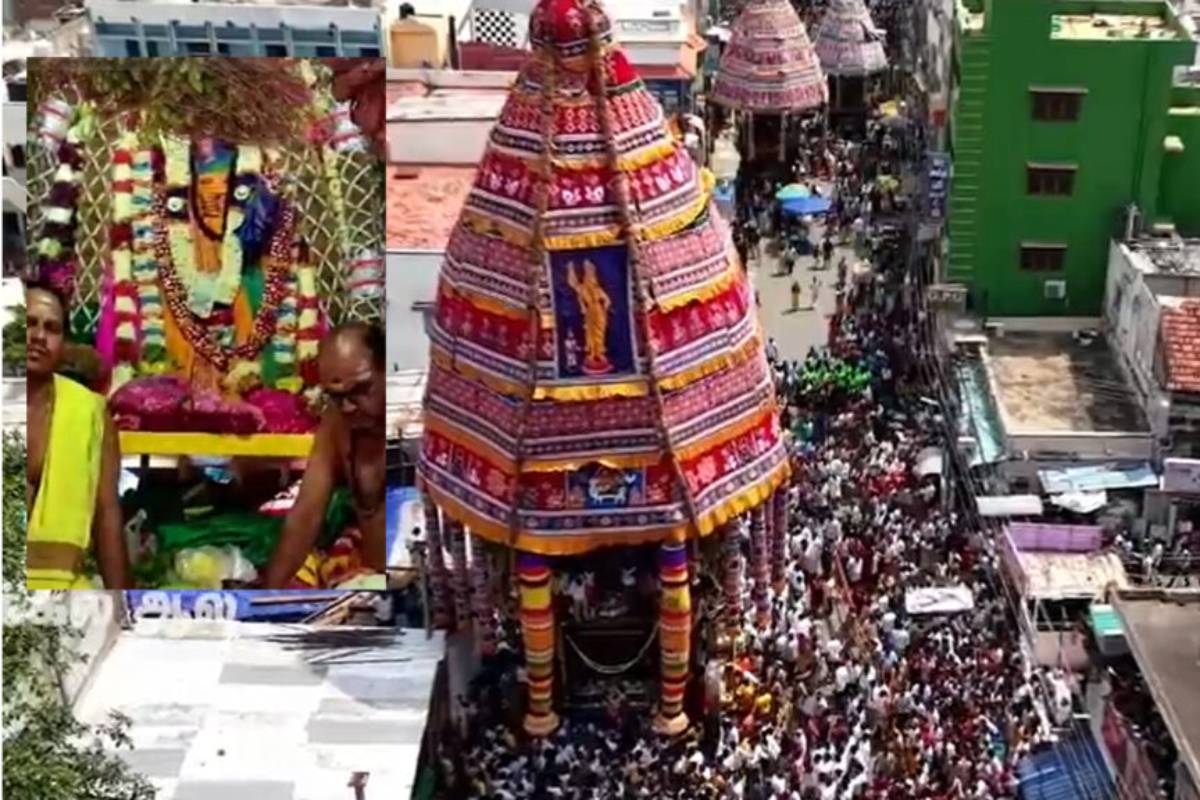 தேர் சக்கரத்தில் சிக்கி கல்லூரி மாணவர் உயிரிழப்பு - நிவாரணம் அறிவித்த முதல்வர் விஜய் | Student Dies In Thiruchengode Temple Chariot Wheel தேர் சக்கரத்தில் சிக்கி கல்லூரி மாணவர் உயிரிழப்பு - நிவாரணம் அறிவித்த முதல்வர் விஜய் | Student Dies In Thiruchengode Temple Chariot Wheel