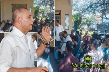 மக்கள் சந்திப்பில் கலந்து கொண்ட ஏ.எல்.எம்.அதாவுல்லாஹ்