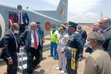 இந்தியாவினால் வழங்கப்பட்ட உளவு விமானம் ஜனாதிபதி ரணிலிடம் கையளிப்பு