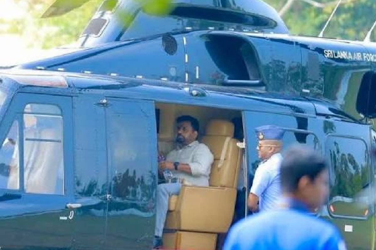 ஜனாதிபதியின் பயணத்திற்காக ஒதுக்கப்பட்டிருக்கும் உலங்குவானூர்தி தொடர்பில் வெளிவந்துள்ள அதிர்ச்சி தகவல்கள்.. | President Anura Kumara Dissanayake Mi 171