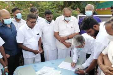பயங்கரவாத தடை சட்டத்தை ஒழிக்க கோரி திருமலையில் கையெழுத்து போராட்டம்