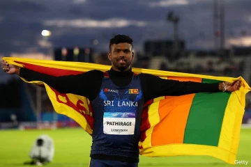 காமன்வெல்த் தடகளத்தில் இலங்கைக்கு முதல் தங்கம் - சாதித்த ரூமேஷ் தரங்கா