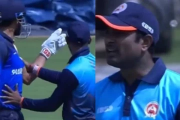 துடுப்பாட்ட வீரரின் தாமதம்..கோபத்தில் சண்டையிட்ட அம்பத்தி ராயுடு..வெளியான வீடியோ