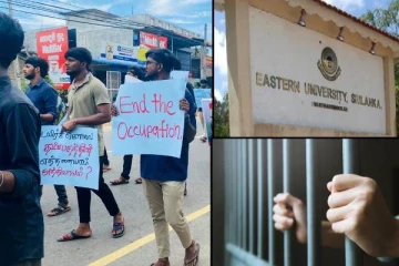 பல்கலைக்கழக மாணவர்கள் கைது பேரினவாதத்தின் அடக்குமுறை; வேலன் சுவாமிகள் குற்றச்சாட்டு