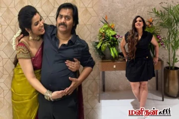 அம்மாவான பின்னும் குறையாத அழகு... குட்டை உடையில் அசத்தும் ரெடின் கிங்ஸ்லி மனைவி!