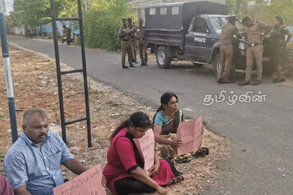 தையிட்டி சட்டவிரோத விகாரைக்கு எதிரான போராட்டம் ஆரம்பம் (Photos) | Thayitti Protest Started Today