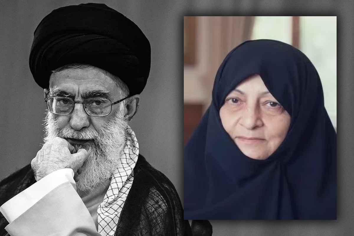 உயிருடன் வந்தார் கமேனியின் மனைவி! | Khamenei S Wife Is Alive