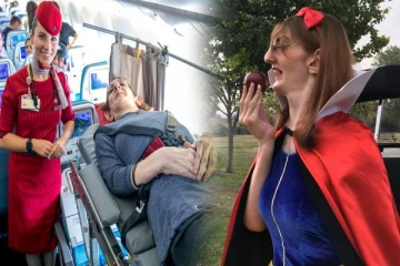 உலகில் மிக உயரமான பெண்ணின் விமான பயணம்: அவர் சொன்ன நெகிழ்ச்சியான வார்த்தைகள்