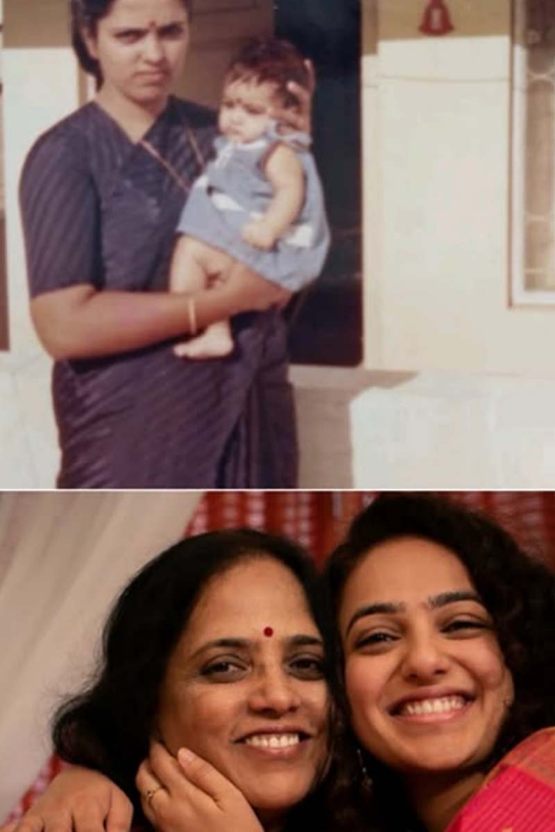 தாயின் கையில் குழந்தையாக இருக்கும் இந்த நடிகை யார் தெரியுமா? | Actress Nithya Menon Childhood Photo Viral தாயின் கையில் குழந்தையாக இருக்கும் இந்த நடிகை யார் தெரியுமா? | Actress Nithya Menon Childhood Photo Viral