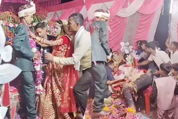 Funny Video: மாப்பிள்ளையால் மணப்பெண் அடித்த பல்டி! சிரிப்பை அடக்கமுடியாத காட்சி