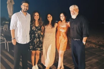 மனைவி மற்றும் மகளுடன் தயாநிதி அழகிரியை சந்தித்த நடிகர் அஜித் - நடிகையை போல் வளர்ந்து நிற்கும் மகளின் புகைப்படம் வைரல்!