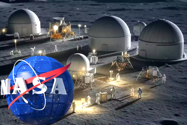 NASA Nuclear Reactor on Moon, NASA Moon Nuclear Reactor, Fission Surface Power Project NASA, Nuclear Reactor in Moon South Pole, Water on Moon, USA Space race