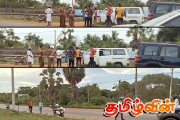 கிளிநொச்சியில் வாகன விபத்து: மூவர் வைத்தியசாலையில்