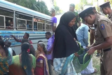 மட்டக்களப்பு - வந்தாறுமூலையில் முன்னெடுக்கப்பட்டுள்ள சுற்றிவளைப்பு