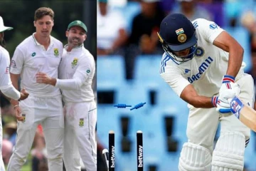 131 ரன்னில் சுருண்டு மண்ணைக் கவ்விய இந்திய அணி! வதம் செய்த தென் ஆப்பிரிக்க பவுலர்கள்