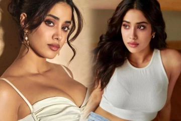 விளம்பரத்திற்கு உச்சக்கட்ட கவர்ச்சி!! ஸ்ரீதேவி மகளின் நியூ லுக் போட்டோஷூட்