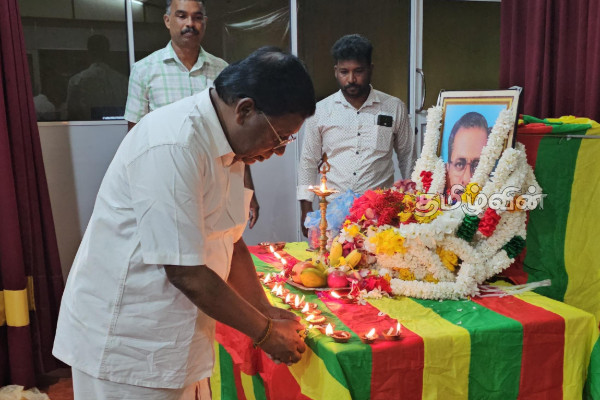 மறைந்த மாவை சேனாதிராஜாவின் ஆறாவது மாத நினைவஞ்சலி நிகழ்வு | Mavai Senathirajah 6Th Month Tribut