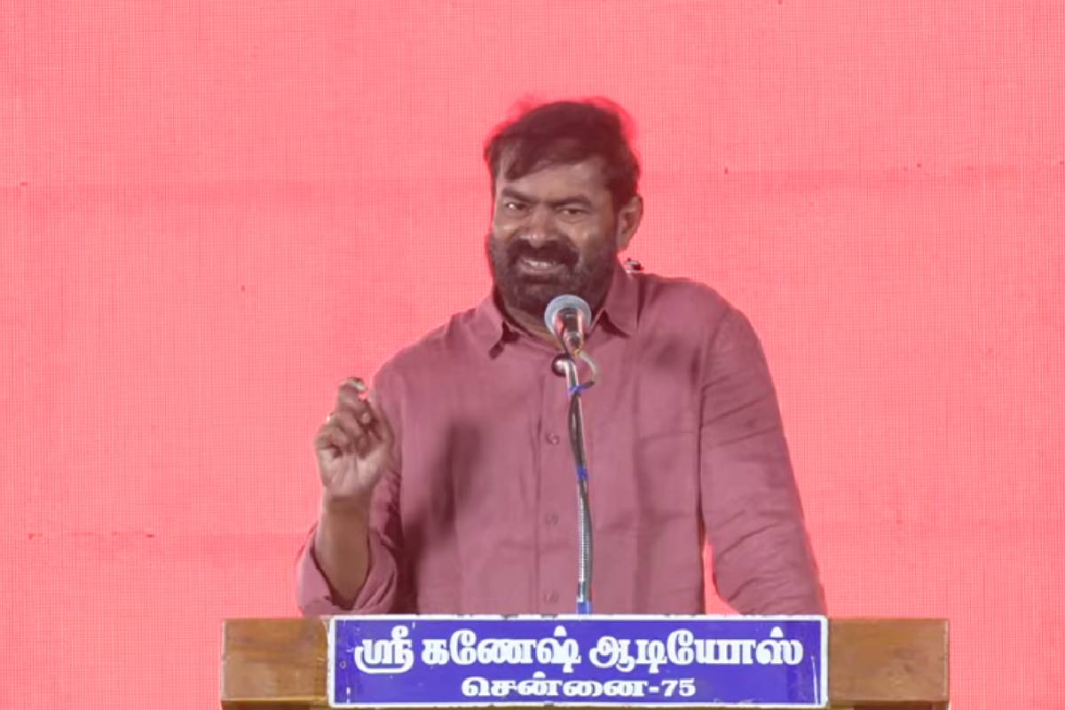 கூட்டணி வைத்தால் துணை முதல்வர் ஆக்குவதாக கூறிய ஆதவ் அர்ஜுனா - சீமான் பேச்சு | Seeman Says Aadhav Arjuna Offers Deputy Cm கூட்டணி வைத்தால் துணை முதல்வர் ஆக்குவதாக கூறிய ஆதவ் அர்ஜுனா - சீமான் பேச்சு | Seeman Says Aadhav Arjuna Offers Deputy Cm