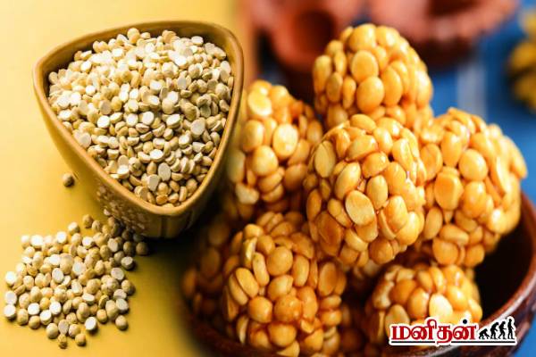 Pottukadalai Urundai: மொறு மொறு சுவையில் பொட்டுக்கடலை உருண்டை... வெறும் 4 பொருள் போதும்! | Healthy And Tasty Pottukadalai Urundai Recipe