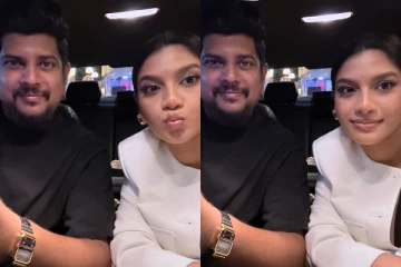 ඒ දෙන්නගේ ජීවිතේම දැන් ගීතයක් වගේ.. වින්ඩි සනුක දෙන්නගේ ආදරේ..(PHOTOS)