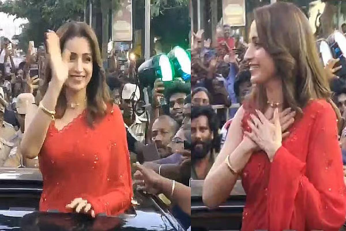 கோவை பயணத்தின் போது அரசியல் வருகை குறித்து கேள்வி… த்ரிஷாவின் ரியாக்ஷன் வைரல்! | Is Trisha Set To Enter Politics Reaction Video கோவை பயணத்தின் போது அரசியல் வருகை குறித்து கேள்வி… த்ரிஷாவின் ரியாக்ஷன் வைரல்! | Is Trisha Set To Enter Politics Reaction Video