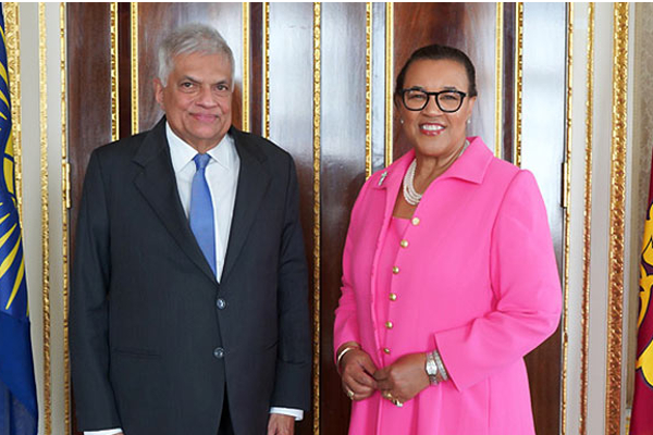 ரணில் - பொதுநலவாய நாடுகளின் செயலாளர் நாயகம் சந்திப்பு | President Ranil Met Patricia Scotland Uk