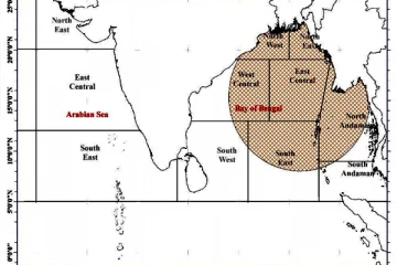 தென் மேற்கு வங்க கடலில் காற்றழுத்த தாழமுக்கம் - எதிர்வரும் 24ஆம் திகதி புயல் சின்னமாக மாறும்