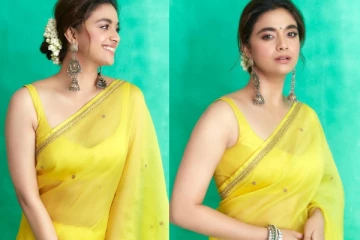 ட்ரான்ஸ்பரென்ட் சேலையில் கீர்த்தி சுரேஷ் - லேட்டஸ்ட் போட்டோஷூட்