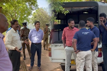 அளம்பில் துயிலுமில்ல காணியை இராணுவம் சுவீகரிக்க முயற்சி: தடுத்து நிறுத்திய மக்கள்