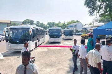 கட்டுநாயக்க விமான நிலையத்திற்கு கிடைத்த நவீன பேருந்துகள்