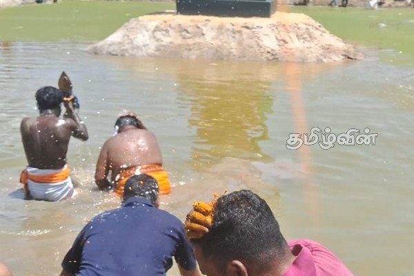 மட்டக்களப்பு தேற்றாத்தீவு பால் மணல்மேடு அருள்மிகு பாலமுருகன் ஆலயத்தின் தீர்த்தோற்சவம் | Theerthotsavam Of The Arulmigu Balamurugan Temple