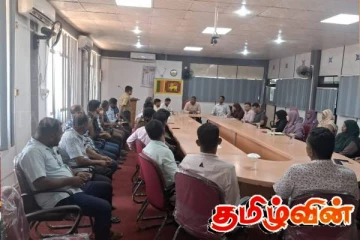 கிண்ணியா நகர சபை தவிசாளரின் முதலாவது கலந்துரையாடல்!